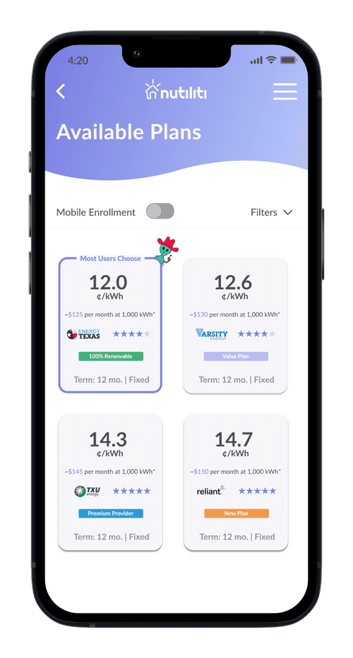 Nutiliti app